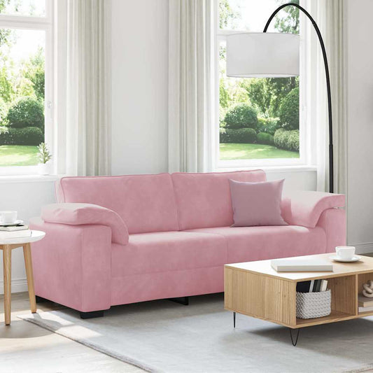 3-Personers Sofa Fløjl