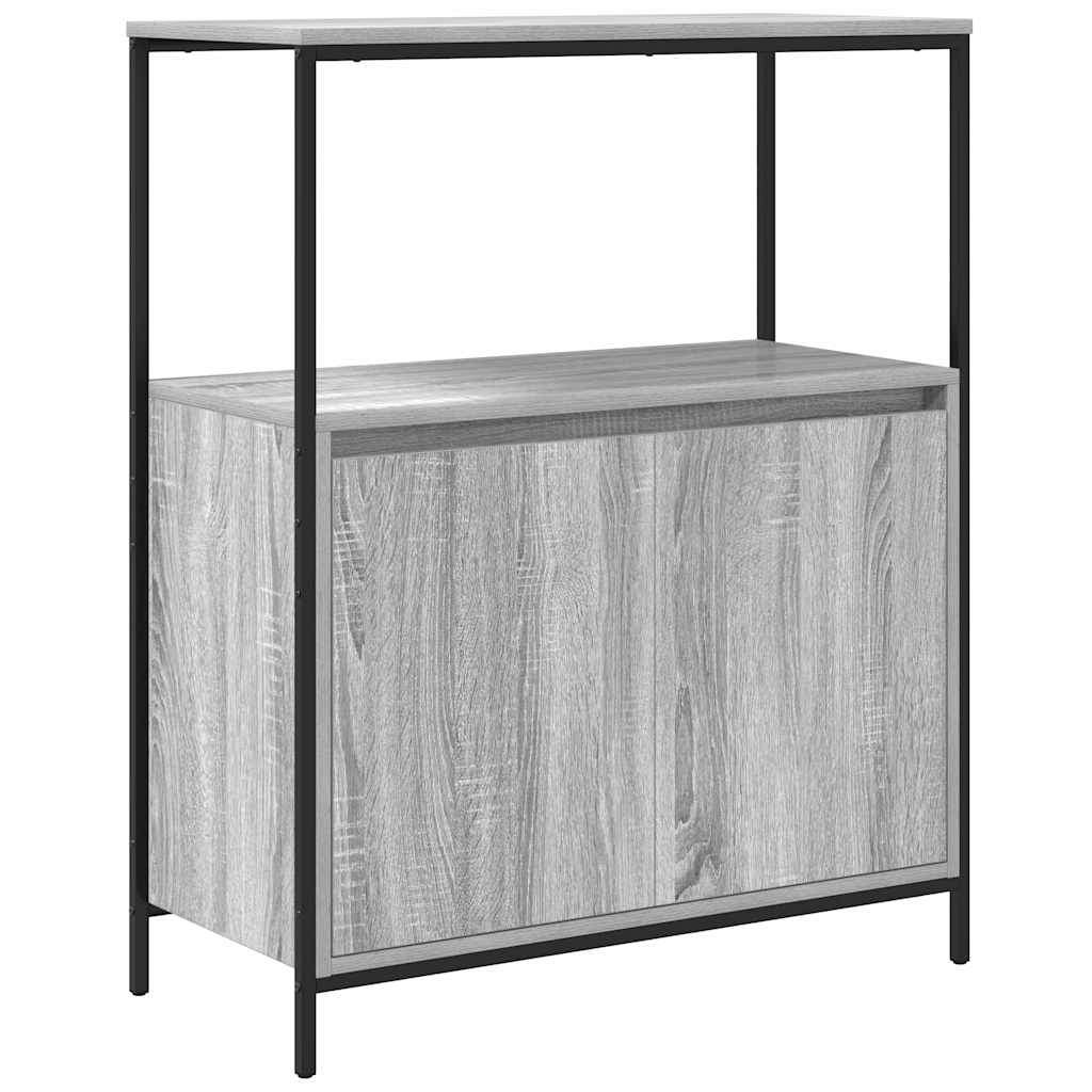 Badeværelsesmøbel Sæt Med Hylde 5 Pcs Grå 76,5 X 35 X 95 Cm - Billede 9