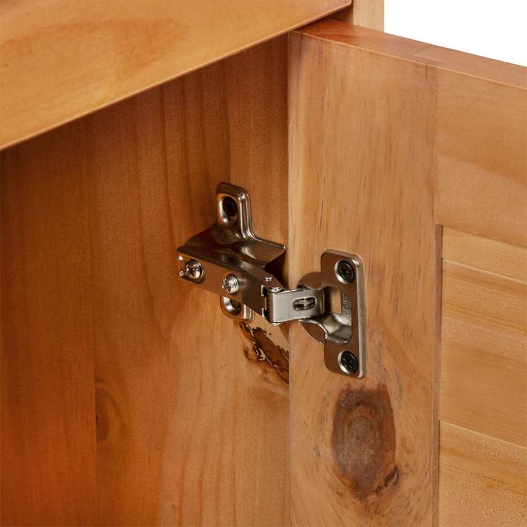 Badeværelsesmøbel Sæt Vigo 5 Pcs Honningfarvet 37 X 34 X 110 Cm - Billede 12