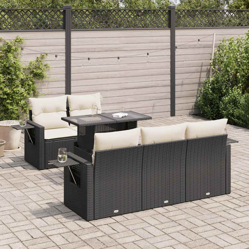 Sofasæt Til Haven 6 Dele Med Hynder Polyrattan - Variant 3326407
