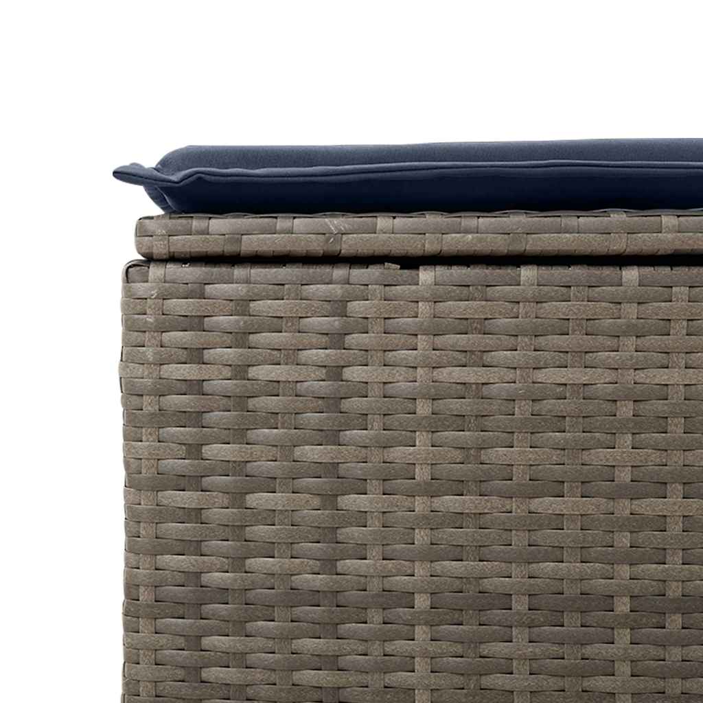 Sofasæt til Haven 8 Dele med Hynder Polyrattan Grå - billede 13
