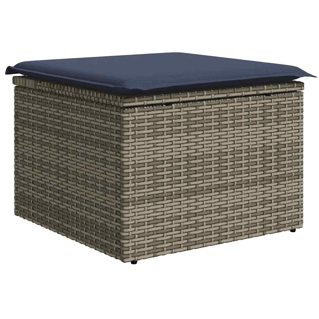 Sofasæt til Haven 8 Dele med Hynder Polyrattan Grå - billede 6