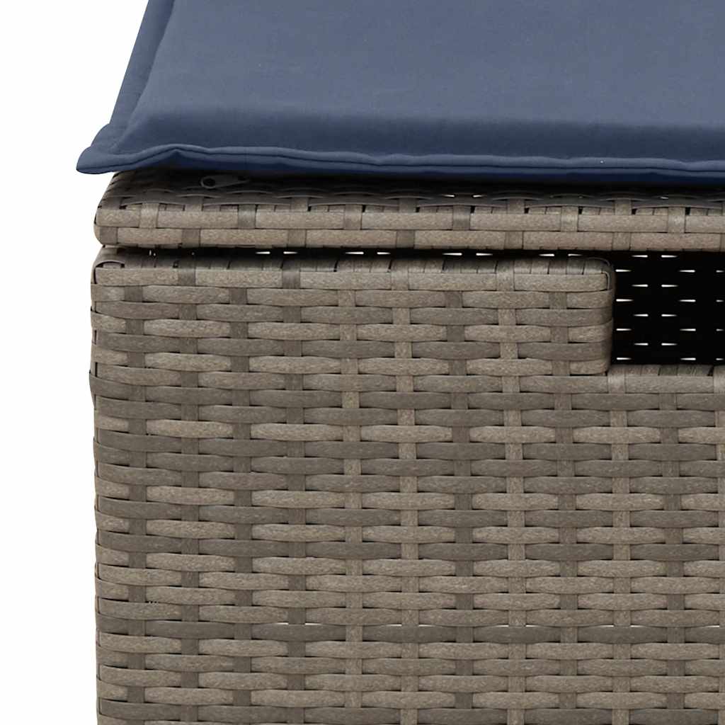 Sofasæt til Haven 6 Dele med Hynder Polyrattan Akacietræ - billede 12