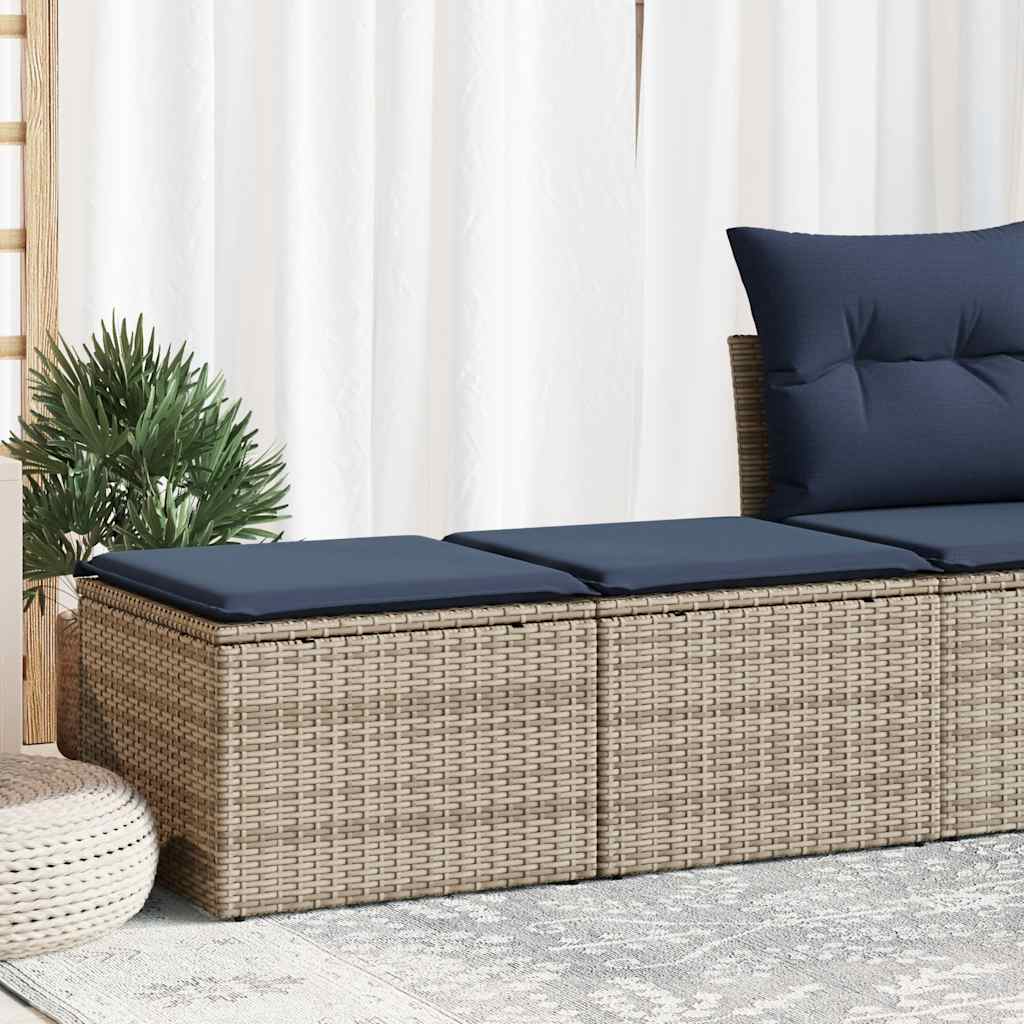 Sofasæt Til Haven 2 Dele Med Hynder Polyrattan Akacietræ