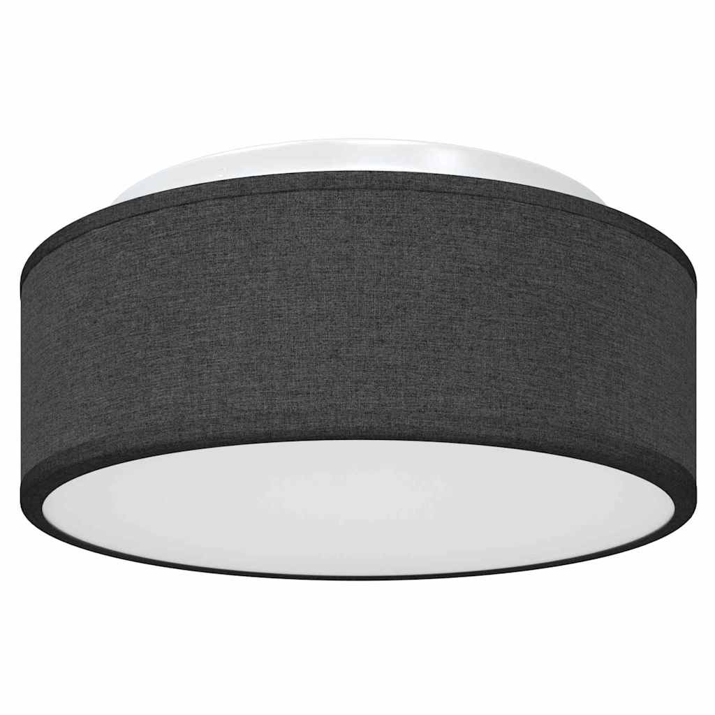 Loftlampe Sort 30 X 13,5 Cm Stof - Billede 2