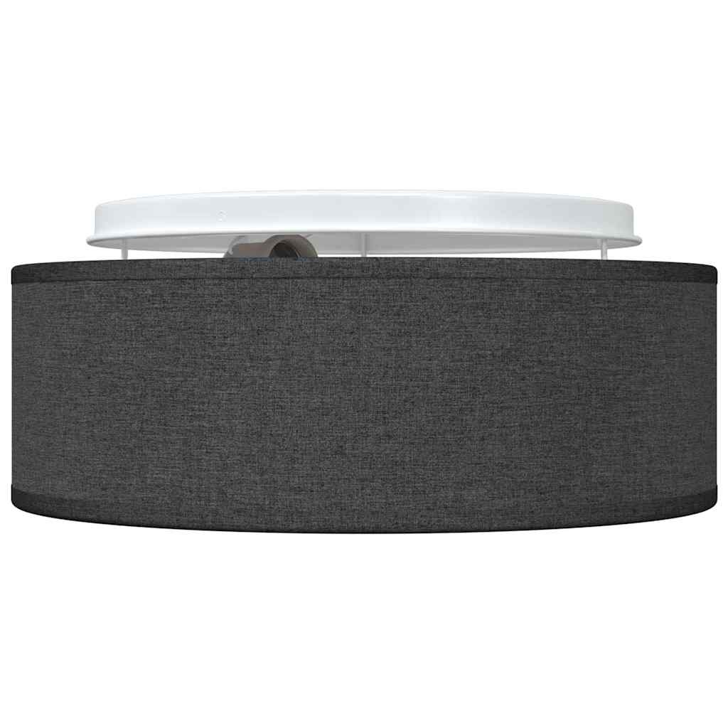 Loftlampe Sort 30 X 13,5 Cm Stof - Billede 5