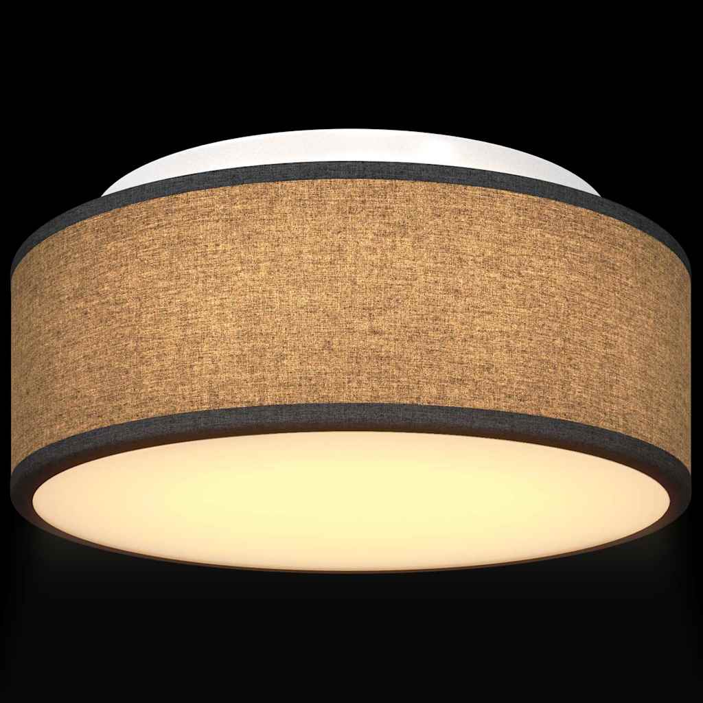 Loftlampe Sort 30 X 13,5 Cm Stof - Billede 11