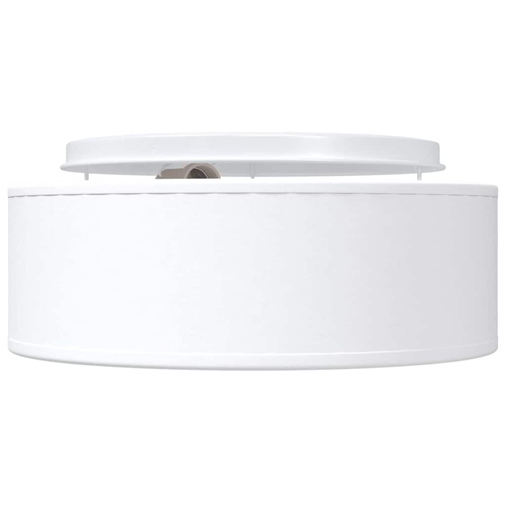 Loftlampe Hvid 30 X 13,5 Cm Stof - Billede 5