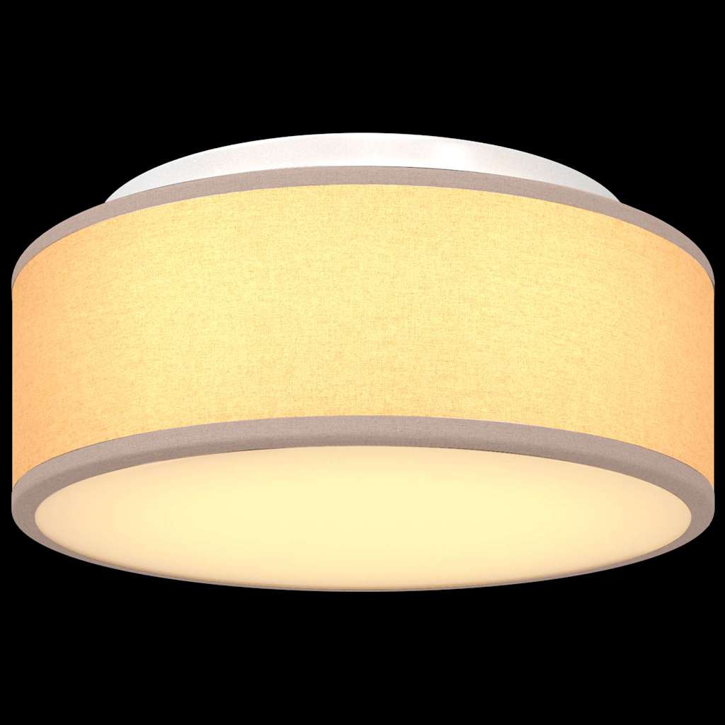 Loftlampe Gråbrun 30 X 13,5 Cm Stof - Billede 11