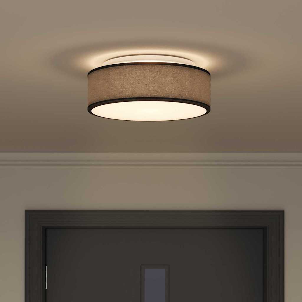 Loftlampe Sort 38 X 13,5 Cm Stof - Billede 4