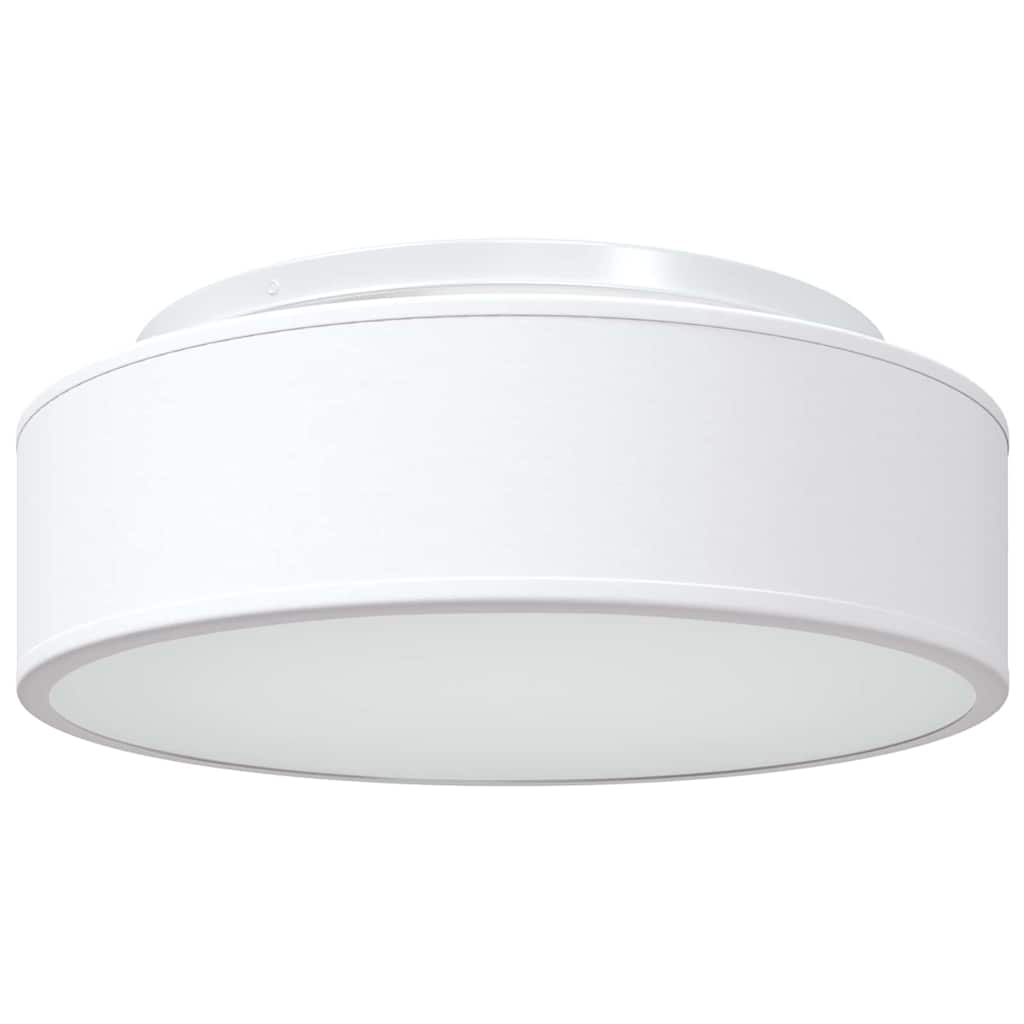 Loftlampe Hvid 38 X 13,5 Cm Stof - Billede 2