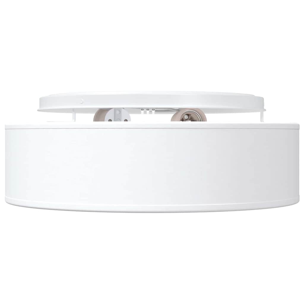 Loftlampe Hvid 38 X 13,5 Cm Stof - Billede 5