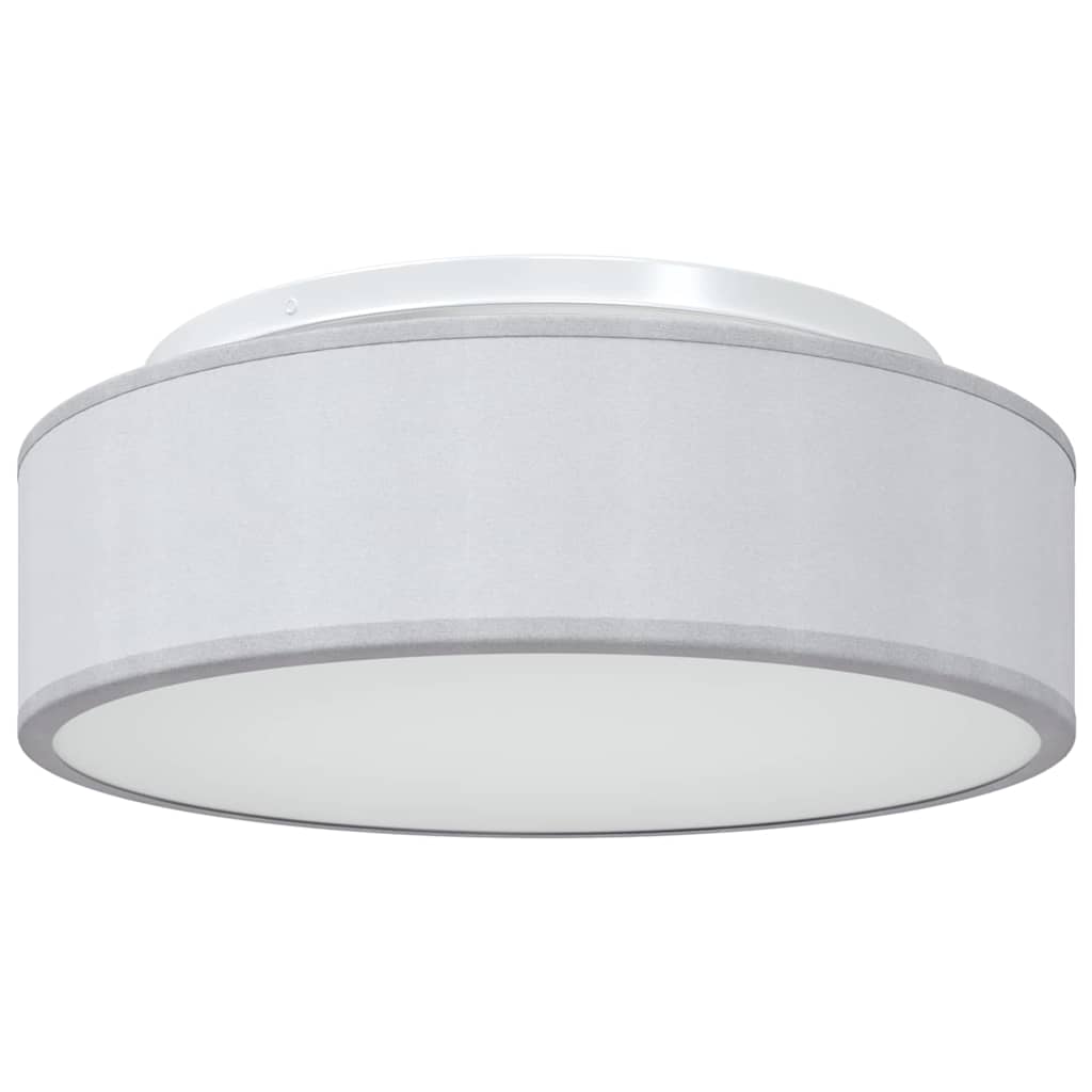 Loftlampe Grå 38 X 13,5 Cm Stof - Billede 2