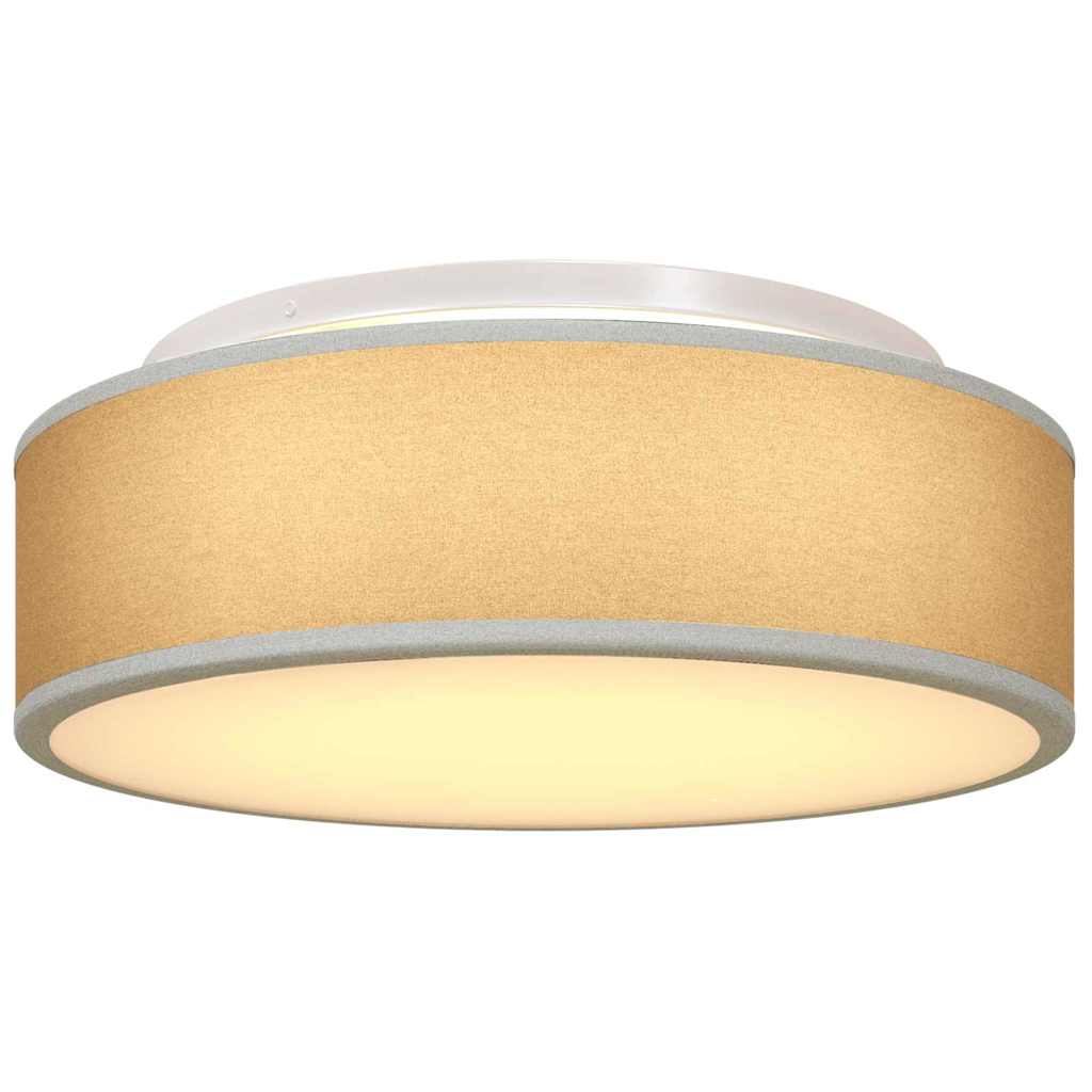 Loftlampe Grå 38 X 13,5 Cm Stof - Billede 10