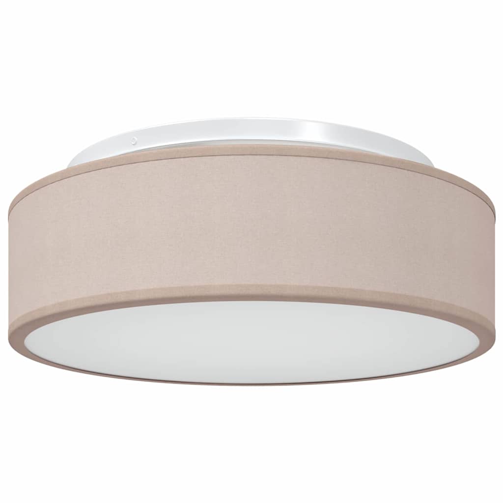Loftlampe Gråbrun 38 X 13,5 Cm Stof - Billede 2