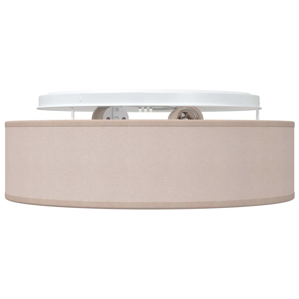 Loftlampe Gråbrun 38 X 13,5 Cm Stof - Billede 5