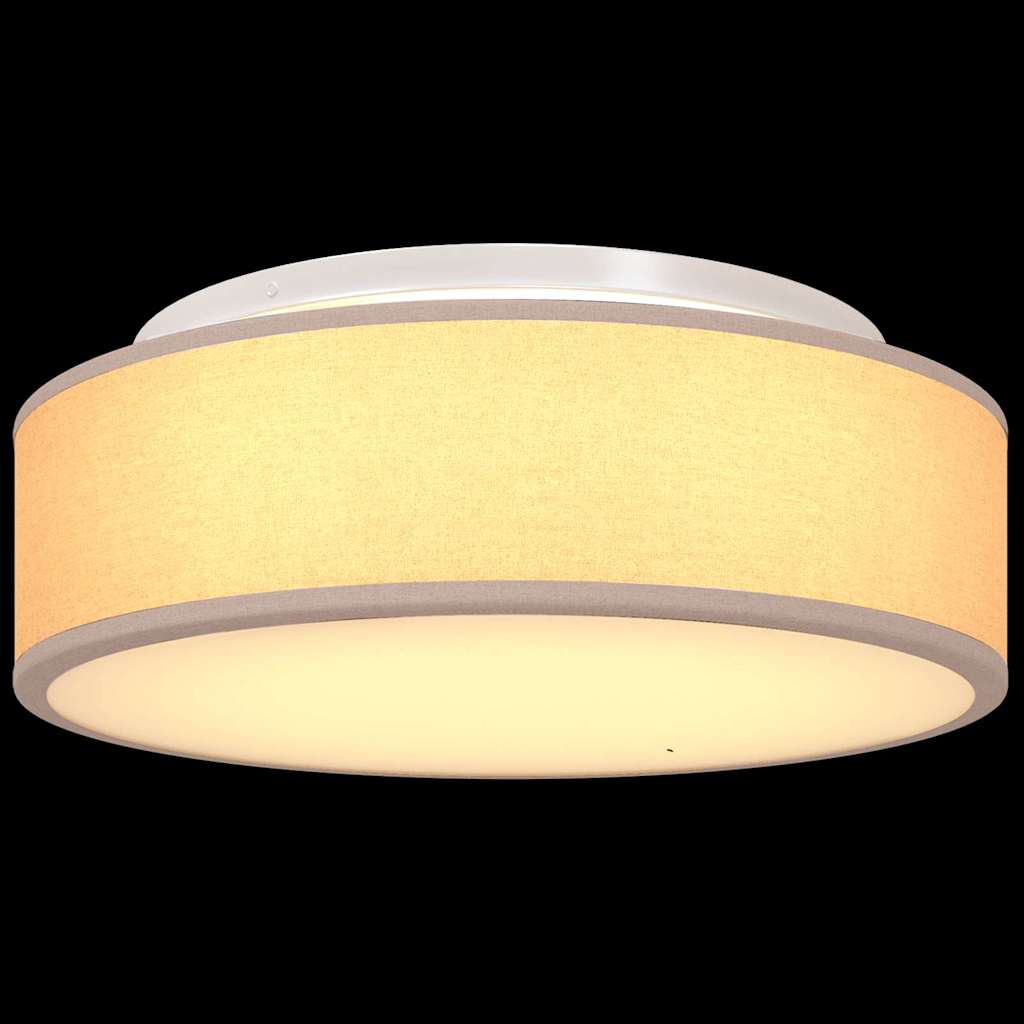Loftlampe Gråbrun 38 X 13,5 Cm Stof - Billede 11