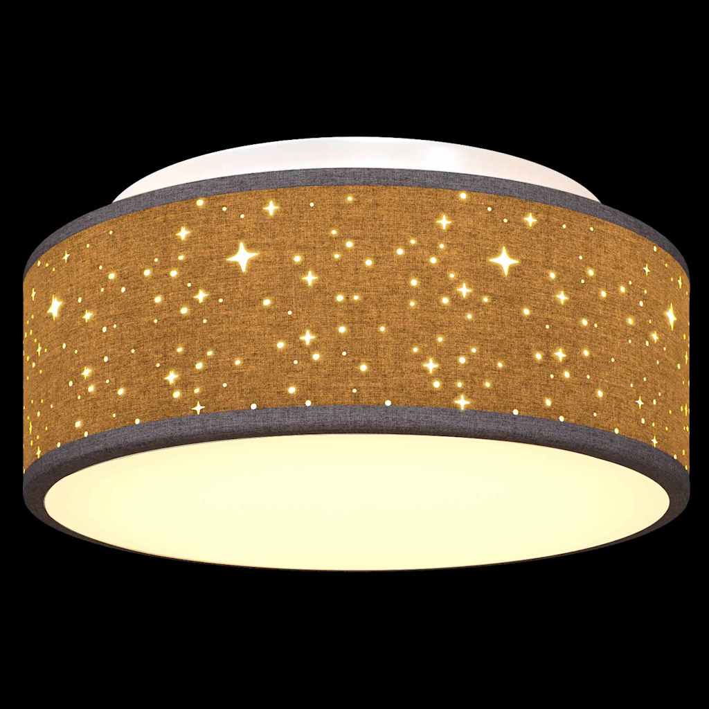 Loftlampe Sort 30 X 13,5 Cm Stof - Billede 11