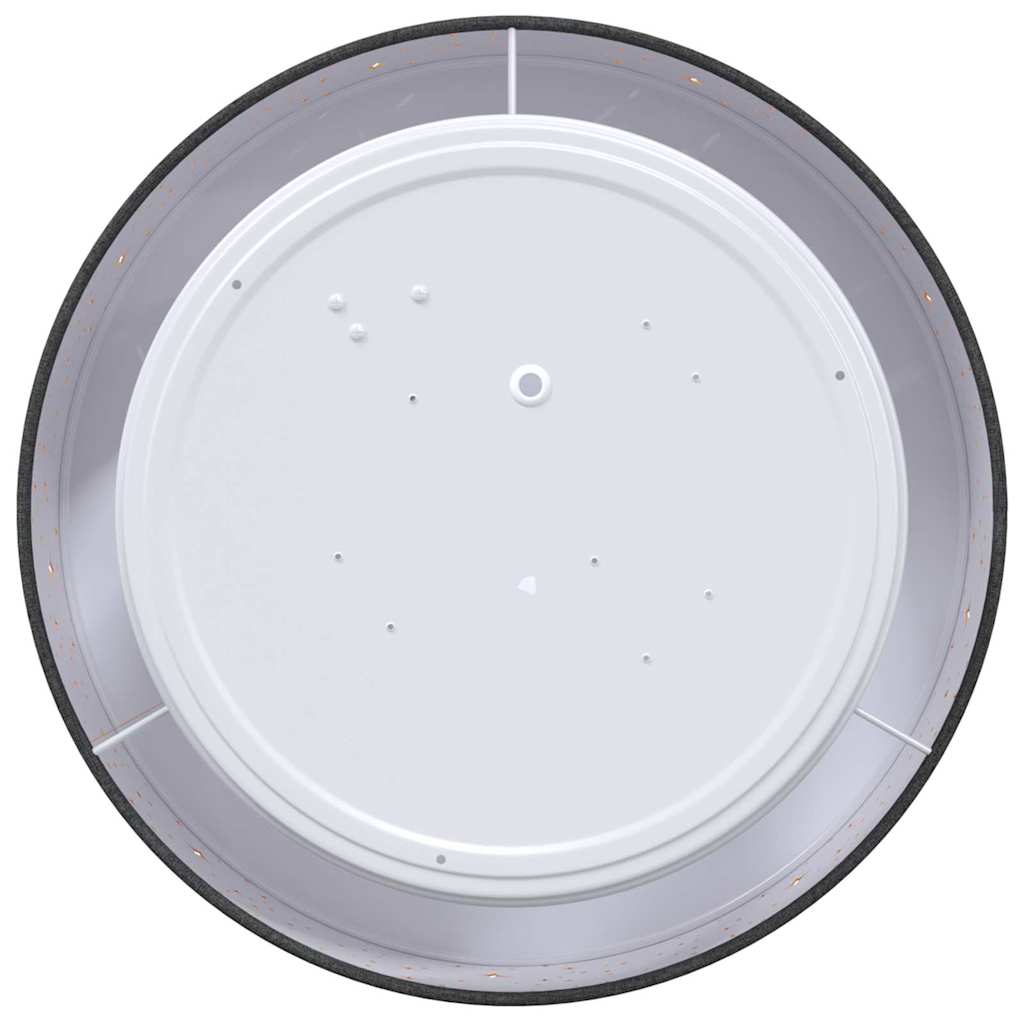 Loftlampe Sort 30 X 13,5 Cm Stof - Billede 6