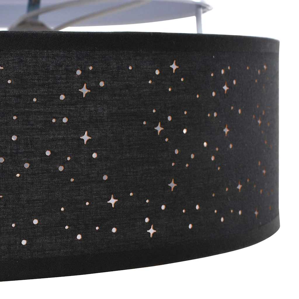 Loftlampe Sort 38 X 13,5 Cm Stof - Billede 8