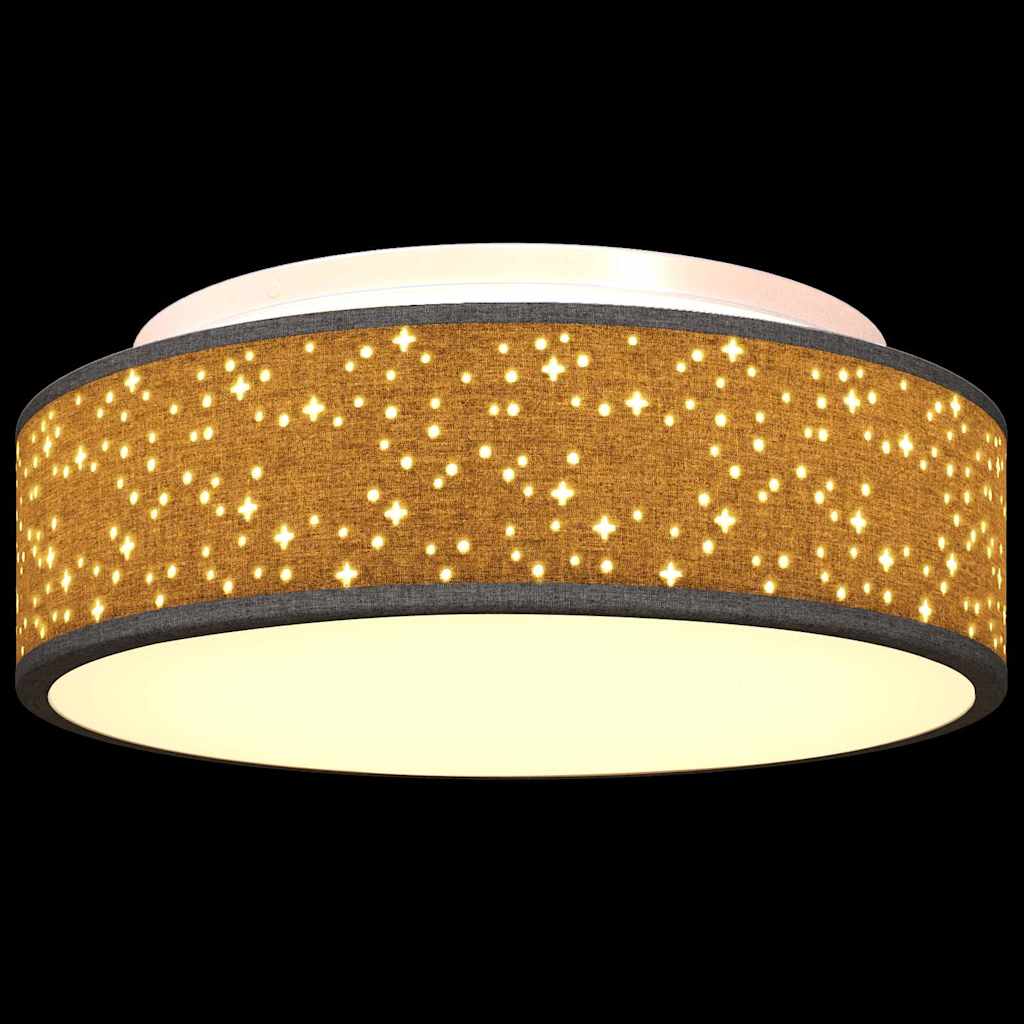 Loftlampe Sort 38 X 13,5 Cm Stof - Billede 11