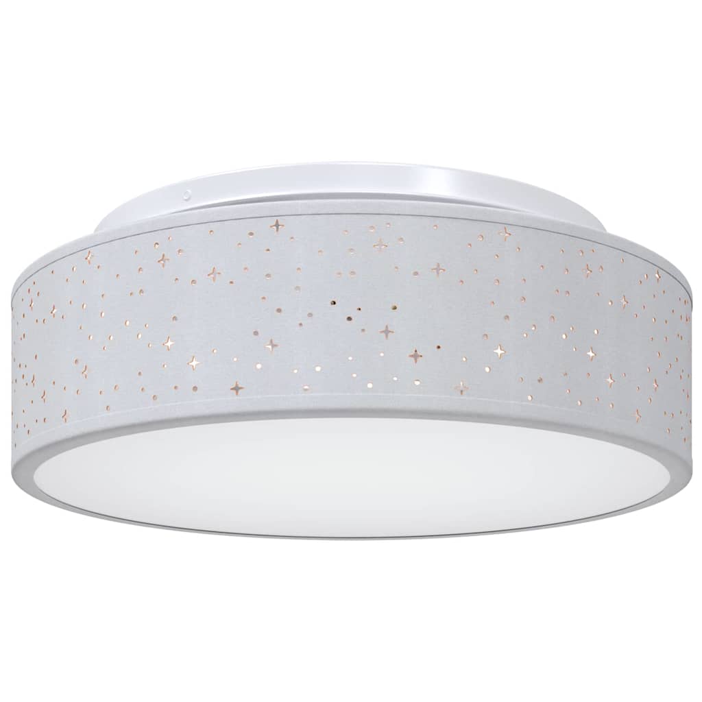 Loftlampe Grå 38 X 13,5 Cm Stof - Billede 2