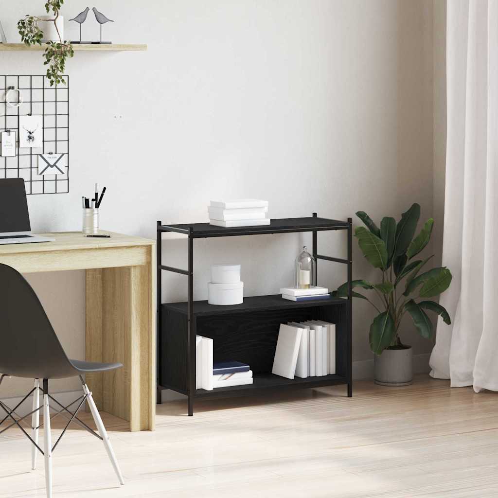 Bogreol 80 X 30 X 78,5 Cm Konstrueret Træ - Variant 862933