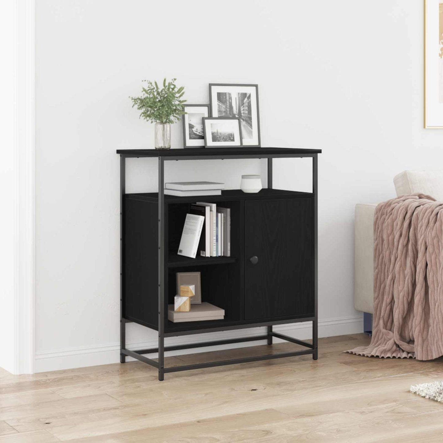 Sideboard 69 X 35 X 80 Cm Konstrueret Træ - Variant 862981