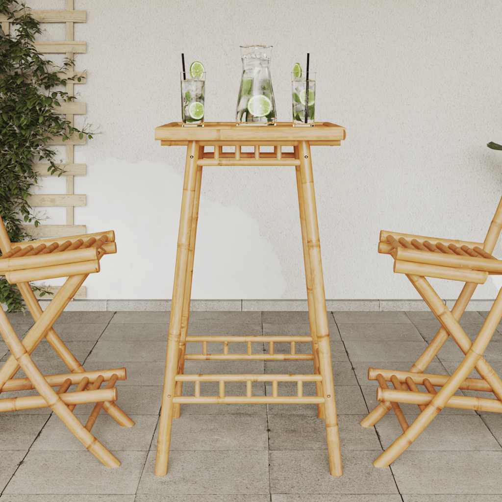 Udendørs Bar T Ø55X100 Cm Bambus