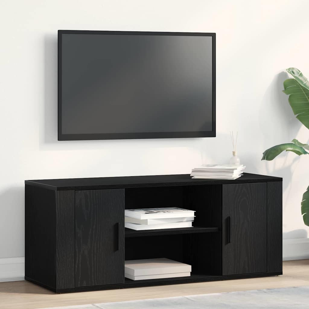 TV-skab 100 X 35 X 40 Cm Konstrueret Træ - Variant 862125