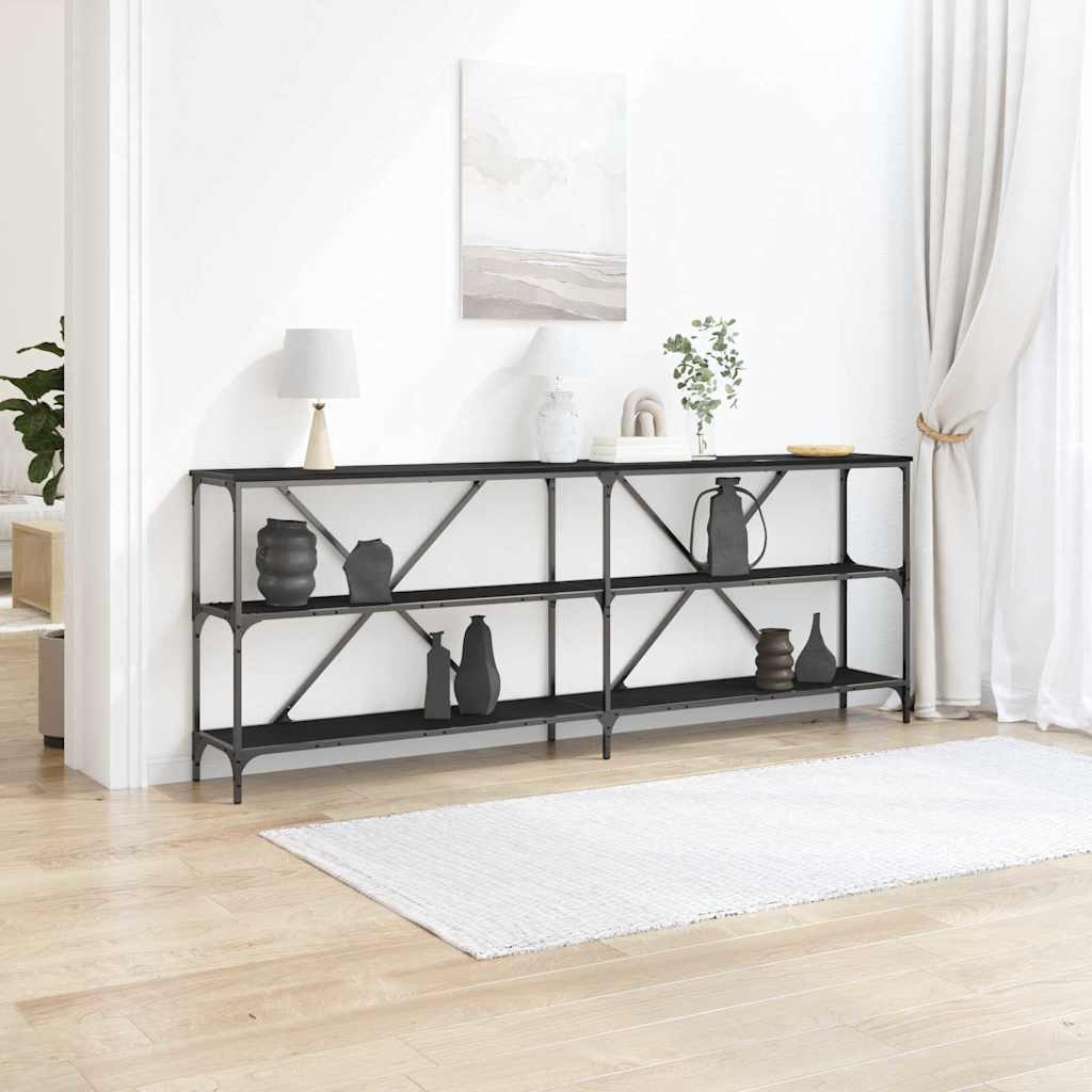 Konsolbord 200 X 30 X 75 Cm Konstrueret Træ - Variant 863447