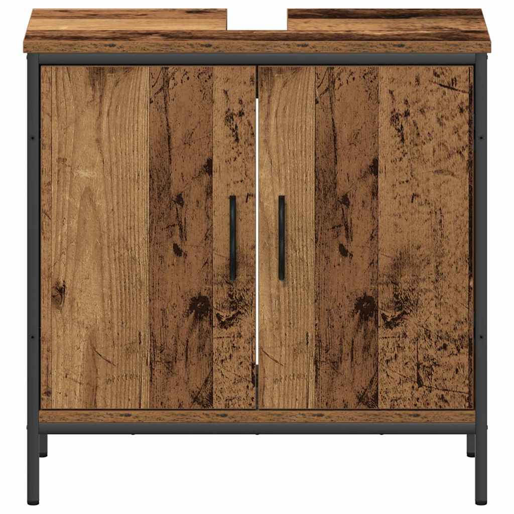 Badeværelsesmøbel Sæt Med Opbevaring 2 Pcs Brun 60 X 30 X 60 Cm - Billede 7