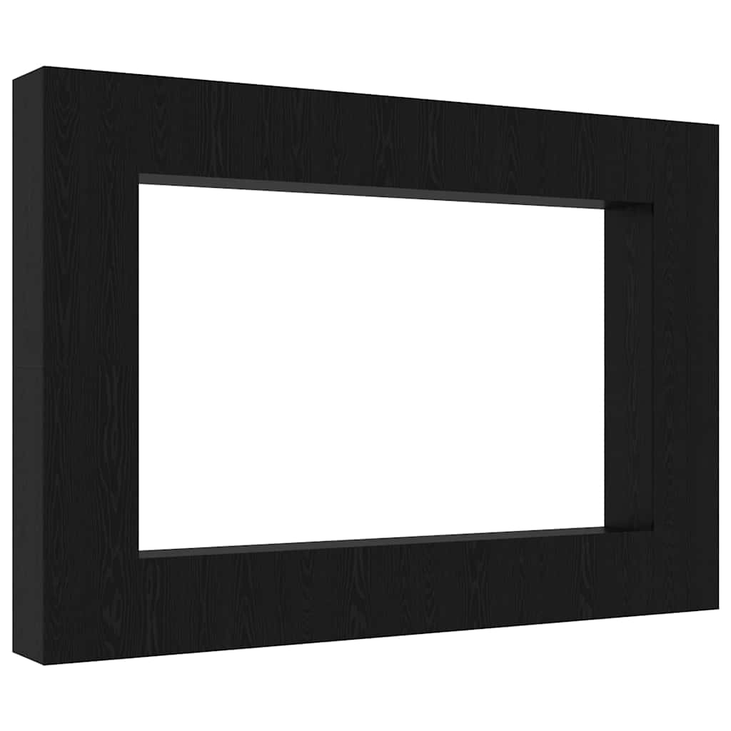 Tv-møbelsæt 8 Pcs Sort Eg 100 X 30 X 30 Cm Konstrueret Træ - Billede 2