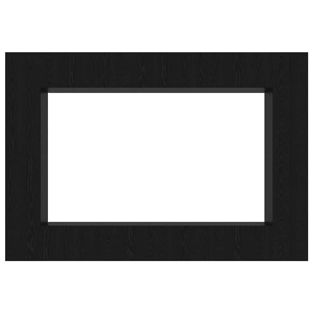 Tv-møbelsæt 8 Pcs Sort Eg 100 X 30 X 30 Cm Konstrueret Træ - Billede 8