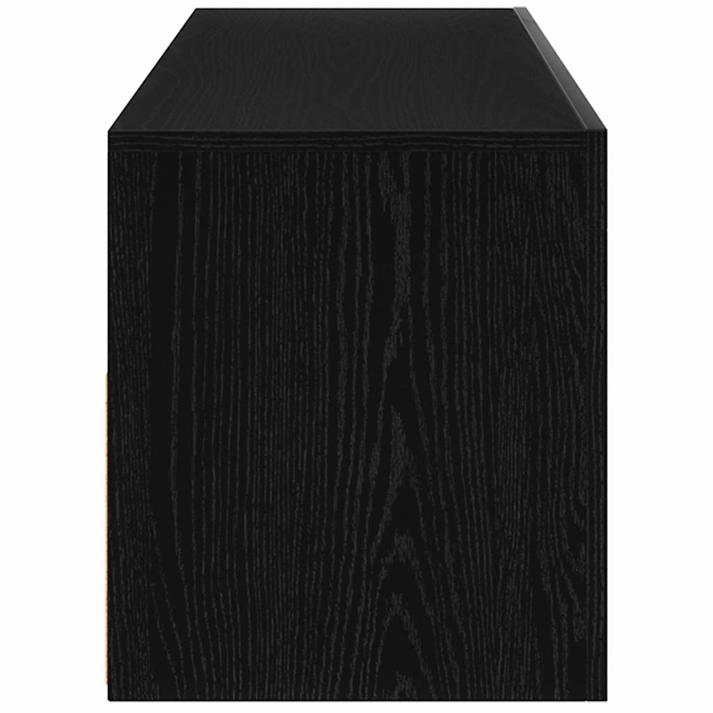 Natskab Sort Eg 60 X 35 X 40 Cm Konstrueret Træ - Billede 9