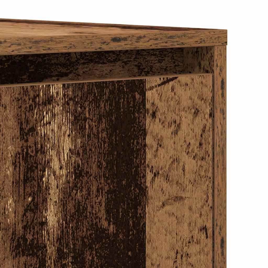 Sideboard Gammelt Træ 120 X 41 X 75 Cm Konstrueret Træ - Billede 9