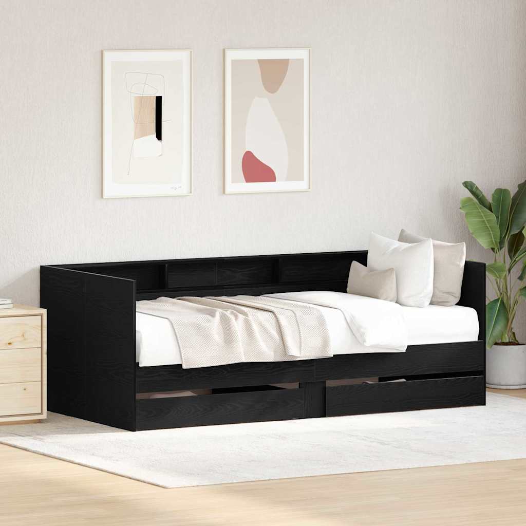 Daybed Med Hovedgærde Konstrueret Træ - Variant 3333986