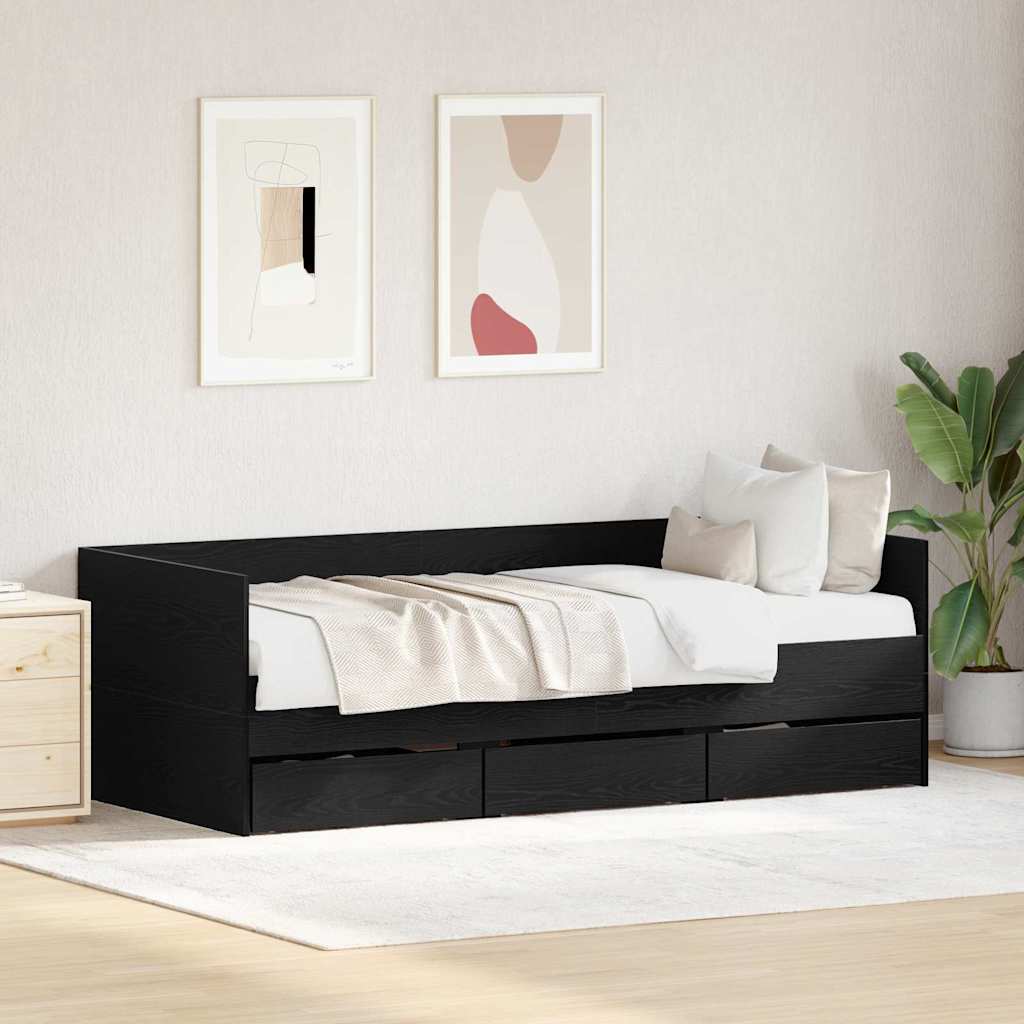 Daybed Med Hovedgærde Konstrueret Træ - Variant 3333995