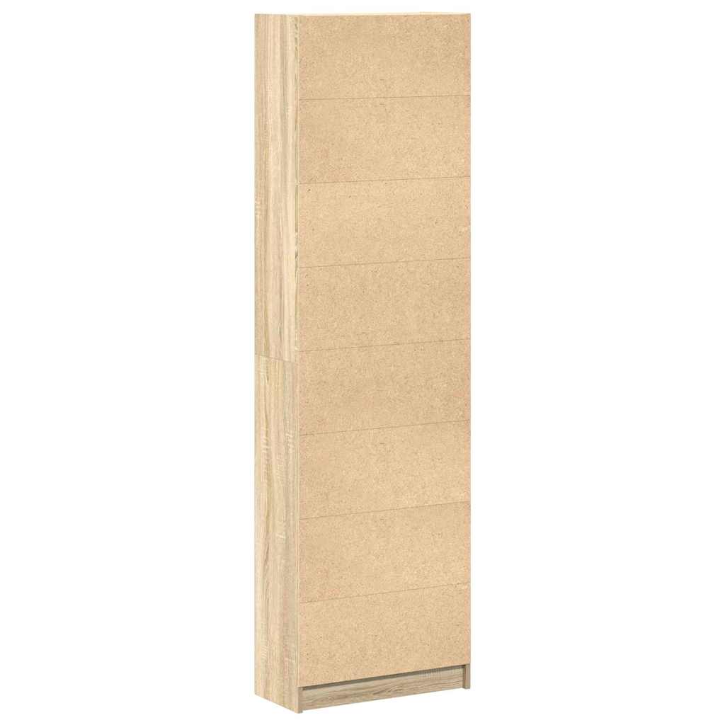 Garderobeskab Sonoma-eg 55 X 25 X 189 Cm Konstrueret Træ - Billede 8
