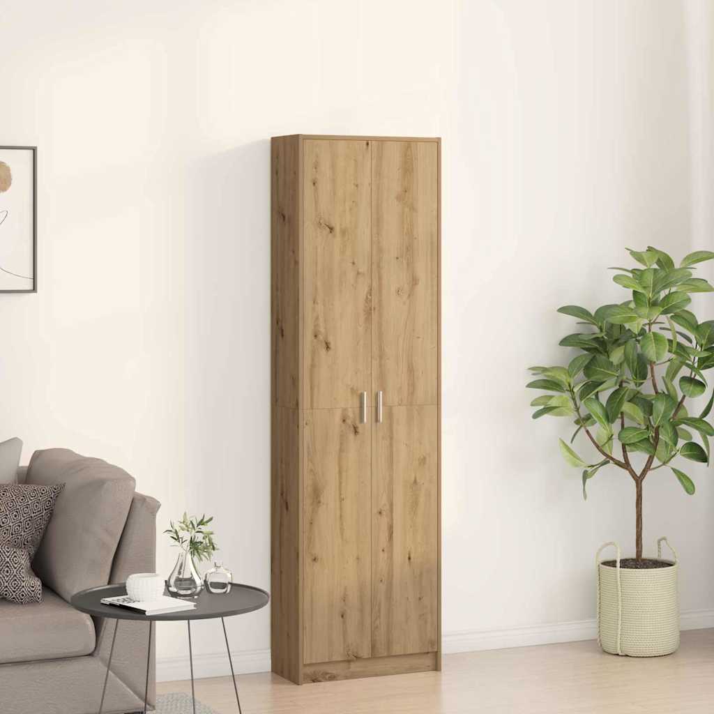 Garderobeskab Artisan Eg 55 X 25 X 189 Cm Konstrueret Træ - Billede 4