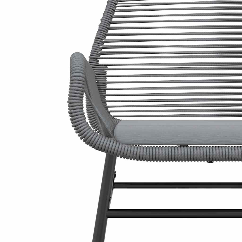 9 Dele Spisebordssæt Til Haven Med Hynder Polyrattan Glas