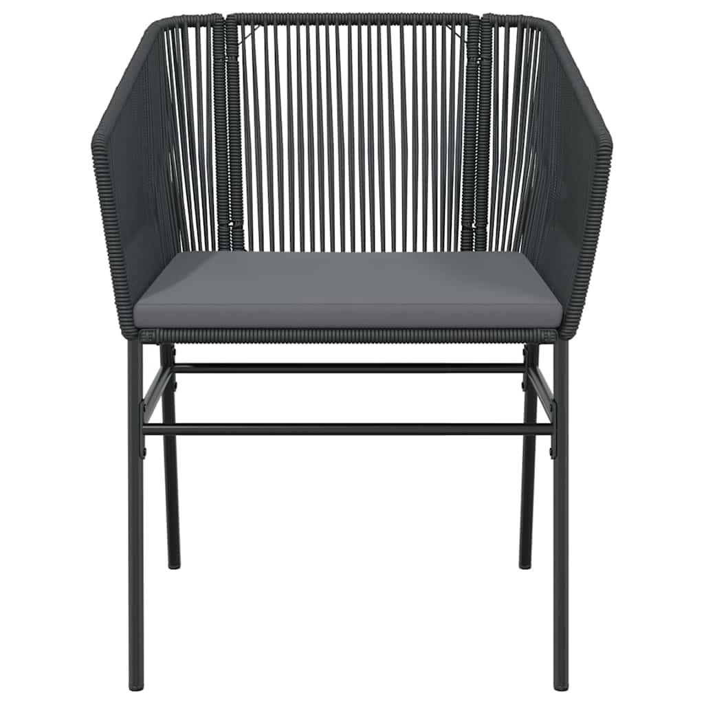 7 Dele Spisebordssæt Til Haven M. Hynder Polyrattan Glas