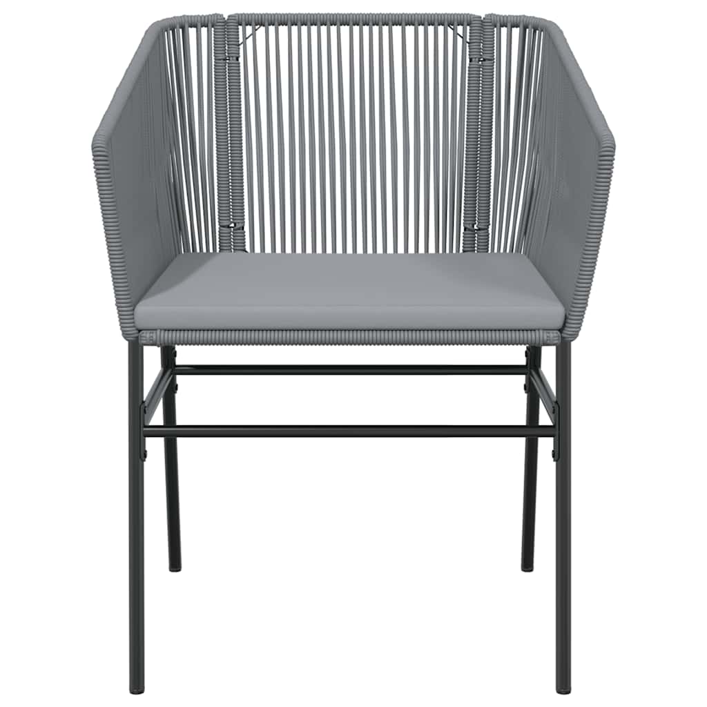 7 Dele Spisebordssæt Til Haven M. Hynder Polyrattan Glas