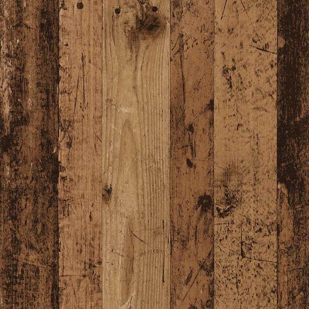Badeværelsesmøbel Sæt Med Dør 4 Pcs Brun 33 X 33 X 185.5 Cm - Billede 12
