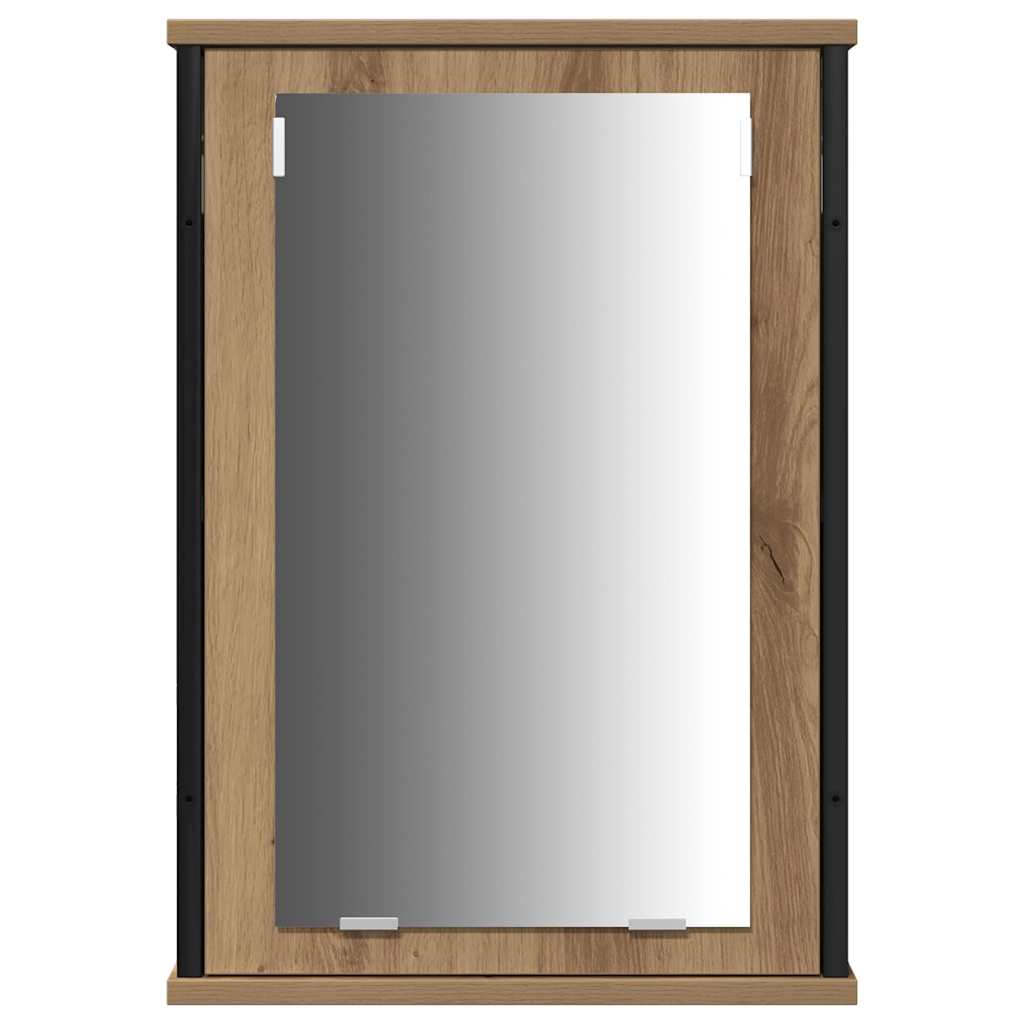 Badeværelsesmøbel Sæt 4 Pcs Artisan Eg 33 X 33 X 185.5 Cm - Billede 9