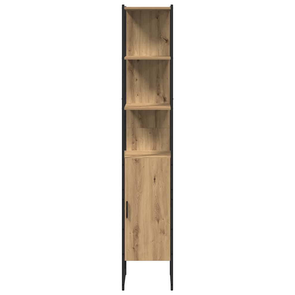 Badeværelsesmøbel Sæt 4 Pcs Artisan Eg 33 X 33 X 185.5 Cm - Billede 12