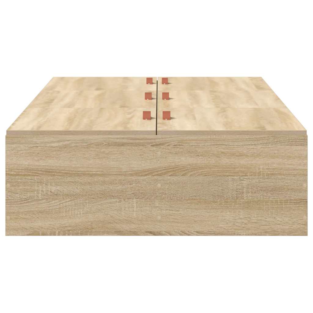 Sengestel Sonoma-eg 190 90 31.5 Cm Konstrueret Træ - Billede 6