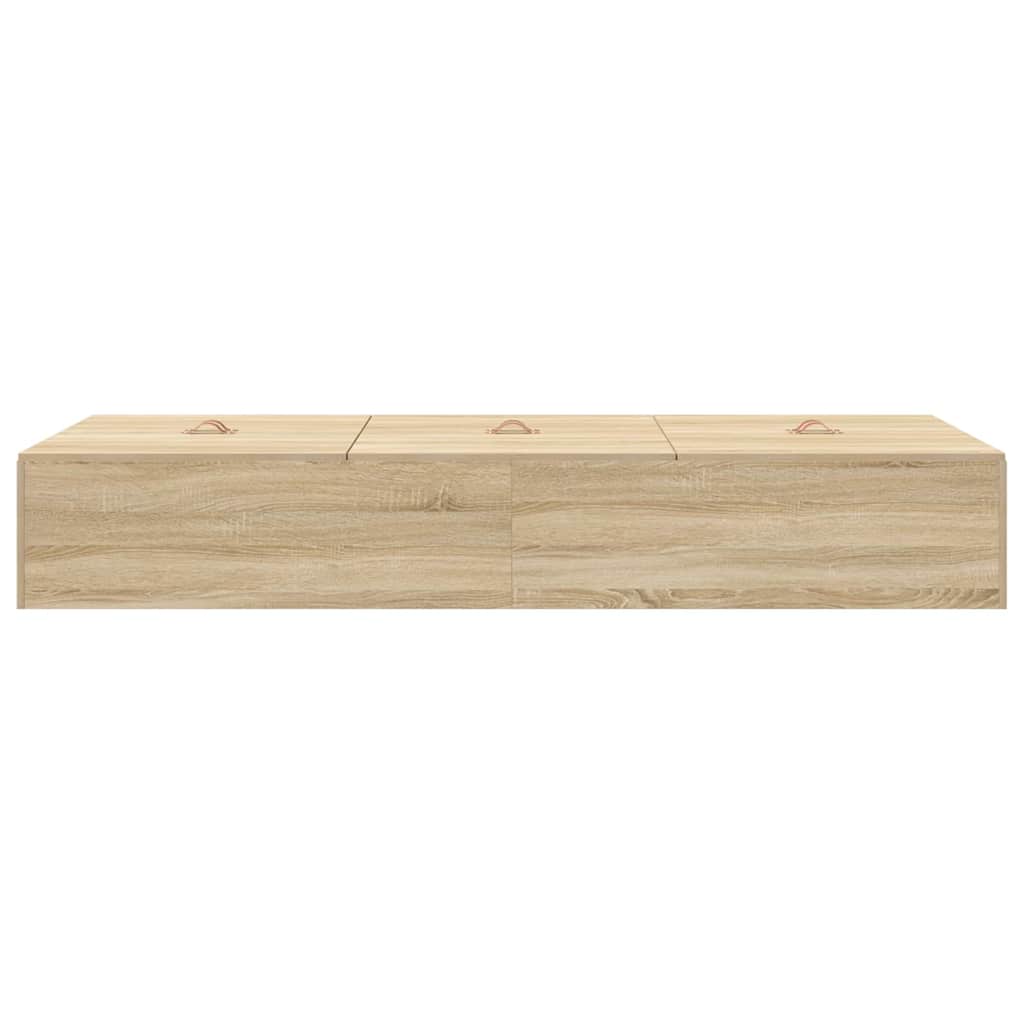Sengestel Sonoma-eg 190 90 31.5 Cm Konstrueret Træ - Billede 7