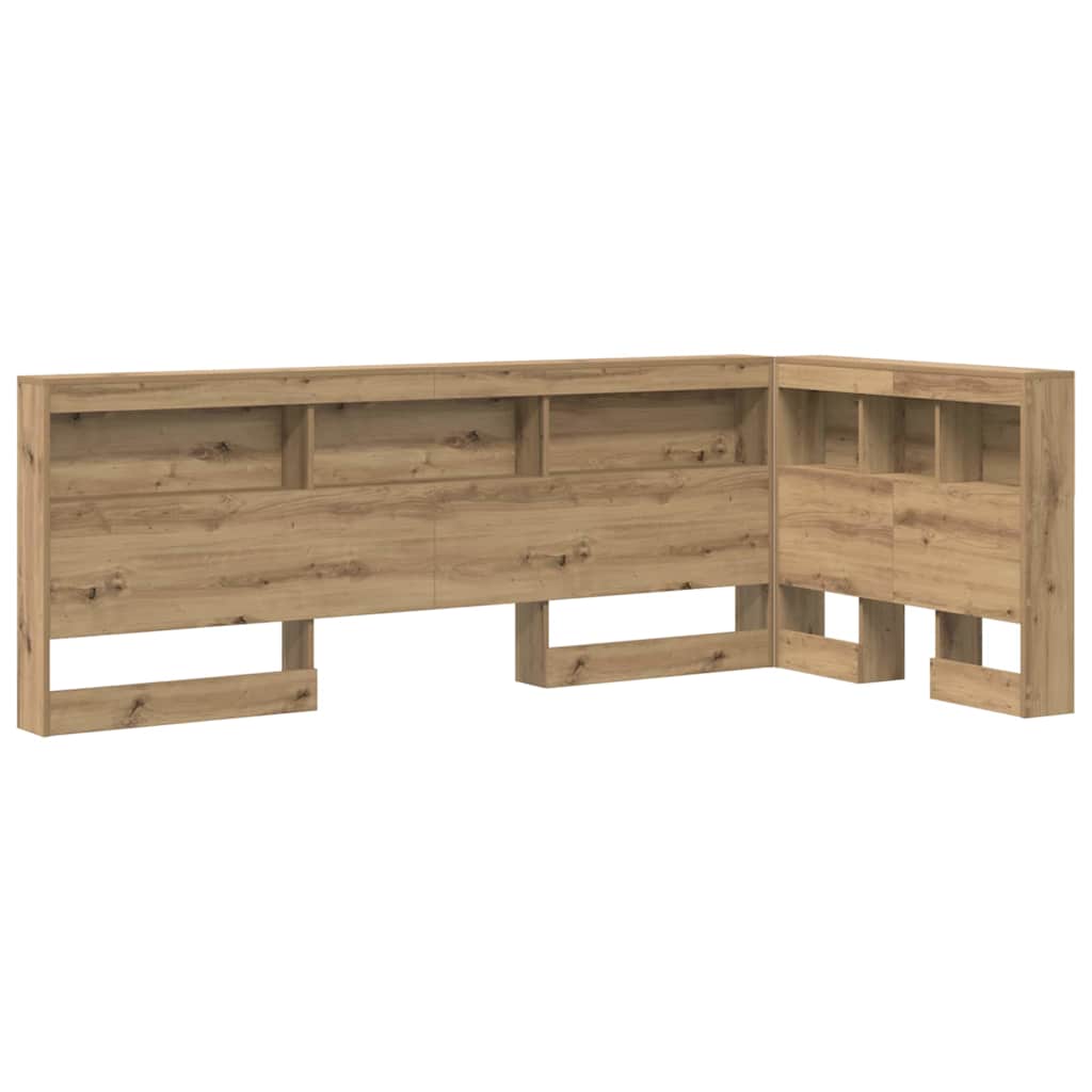 Opbevaringshovedgavl Med Hylde Artisan Eg 75 Cm Konstrueret Træ - Billede 2