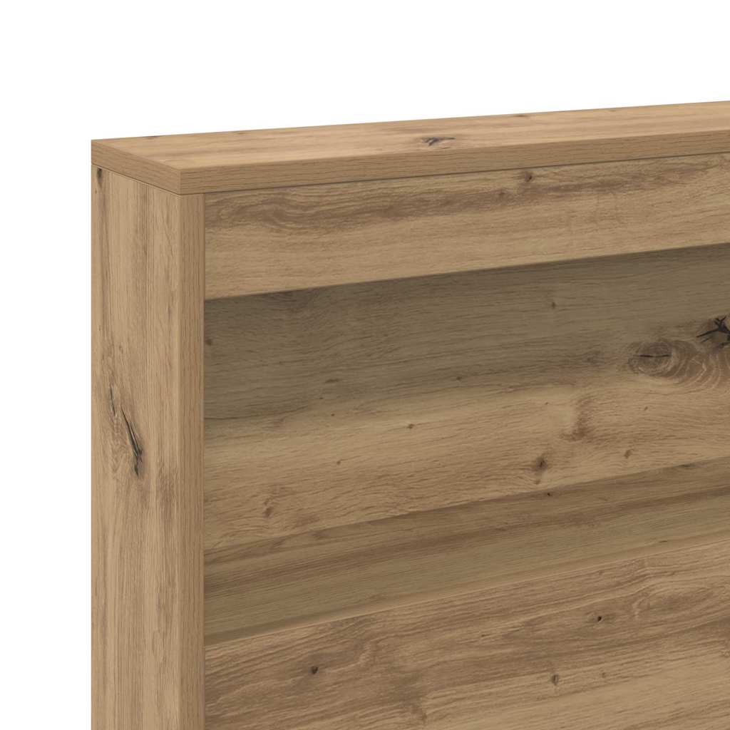 Opbevaringshovedgavl Artisan Eg 120 Cm Konstrueret Træ - Billede 9